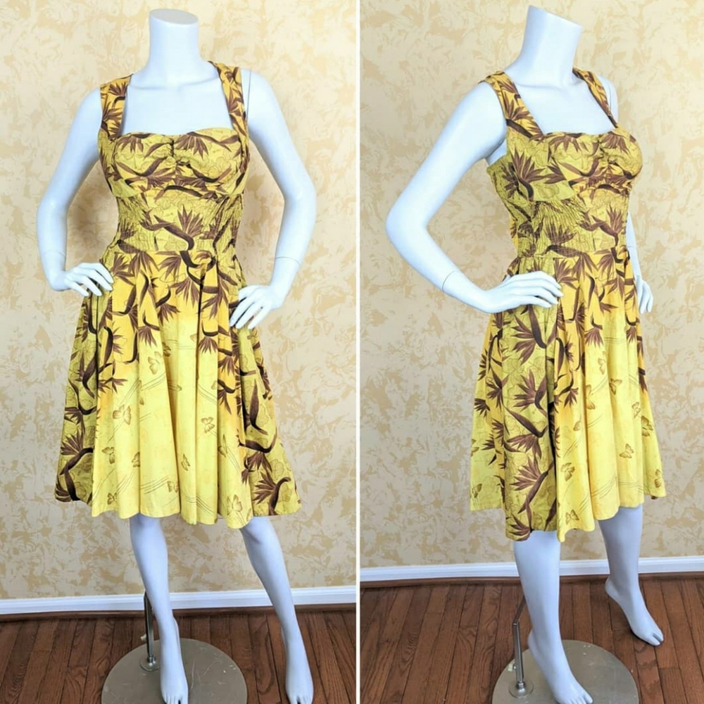 kamehameha vintage dress